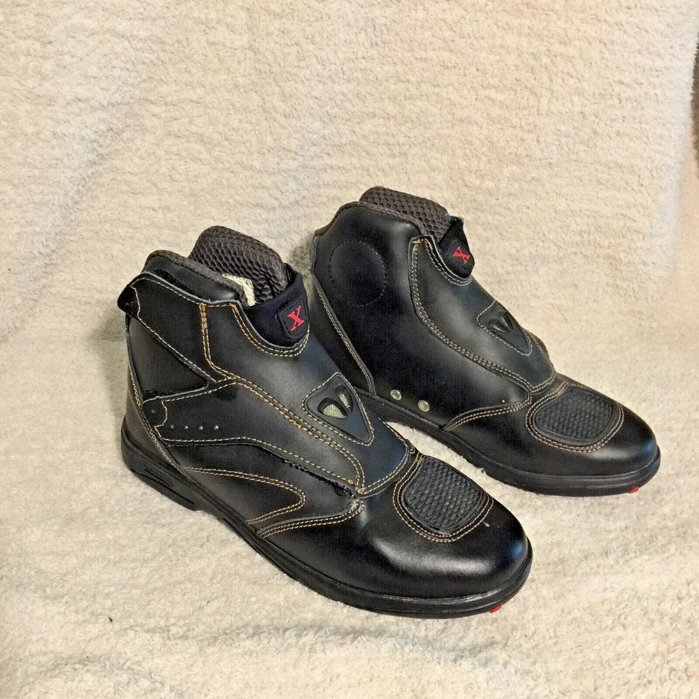 X Brand - X1855 Mens Shoes Size 8.5 M Hook n Loop Closure